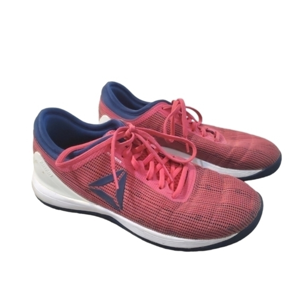 Reebok Nano 8 Crossfit Women's Pink Blue Training Sneakers Women‎ 7.5/Youth 5.5